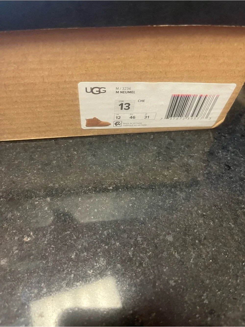 UGG Neumel Boot 'Chestnut'  model is 3236